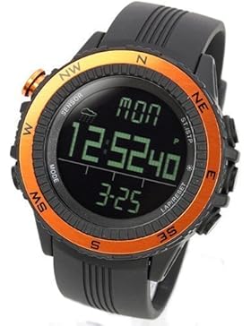 [LAD WEATHER] Deutscher Sensor Digitaler Kompass Höhenmesser Barometer Chronograph Wettervorhersage Outdoor Sportuhr...