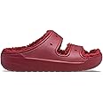 Crocs Unisex Classic Cozzzy Sandal Garnet Size 3 UK Men/ 4 UK Women