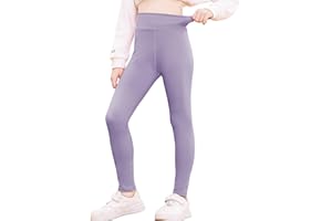 BALAYSIER Sporthose Mädchen Kinder Sportleggings High Waist Elastisch Sport Leggings Mädchen Yogahose Kinder