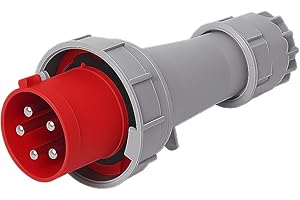 ELECBEE Connettore industriale 125A Spina 5 poli impermeabile IP67 240-415V