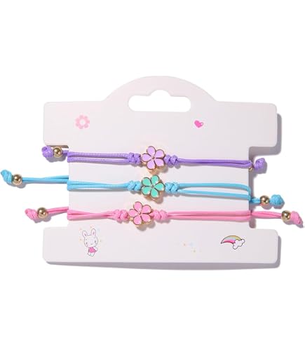 12 Braccialetti A Farfalla Regolabili Per Bambina – Braccialetti Dell’Amicizia Intrecciati A Mano, Con Perline, Per Compleanni E Feste