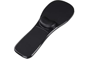YANGHX Mouse Pad with Adjustable Wrist Support Cushion for Chair Armrest
