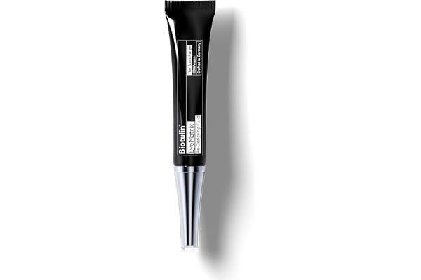 Biotulin - EyeMatrix 15ml - Crème hydratante anti-rides au concentré de Spilanthol et à l'Acide Hyaluronique - Contours des yeux lissés, regard rafraîchi et cernes réduites