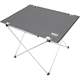 HAEGS Ultralight Katlanır Kamp Masası, Piknik, BBQ, Doğa Aktiviteleri, Hiking, Plaj i&ccedil;in Taşınabilir Kompakt Roll Up Outdoor 