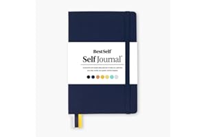 BESTSELF CO. BestSelf Self Journal Midnight - Undated 13-Week Journal for Planning and Productivity