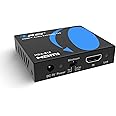 Orei 4K Audio Extractor HDMI, UltraHD 4K @ 60Hz 18G HDMI 2.0 Audio Converter SPDIF + 3.5mm Output HDCP 2.2 - Dolby Digital/DTS Passthrough CEC, HDR, Dolby Vision, HDR10 Support (HDA-912)