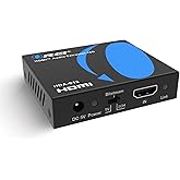 OREI 4K Audio Extractor HDMI, UltraHD 4K @ 60Hz 18G HDMI 2.0 Audio Converter SPDIF + 3.5mm Output HDCP 2.2 - Dolby Digital/DT