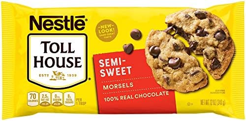 Nestle Toll House Semi Sweet Chocolate Chips, 340g