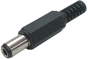 VS ELECTRONIC VS-ELECTRONIC - 609022 Kunststoffhülse DC-Stecker, 2.5 mm x 5.5 mm x 9.5 mm CD010