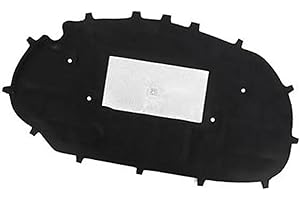 XEBRAD, for VW, for Golf, 6/, for Golf, 6 GTI Fronthaube Motor Baumwolle Schallschutzabdeckung Wärmedämmpolster Hitzeschild für Automotoren(Black)