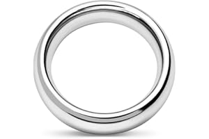Roluck Anillo para pene de metal para eyaculación retardada, erección larga y duradera, anillo para el pene (5 cm)