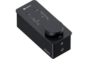 ‎FOSI AUDIO Fosi Audio SK02 DAC Amp Wzmacniacz słuchawkowy Desktop USB C do AUX Cyfrowo-analogowy konwerter audio Adapter przedwzmacniacza Optyczny do 3,5 mm 4,4 mm Zbalansowany Combo do domowego systemu audio