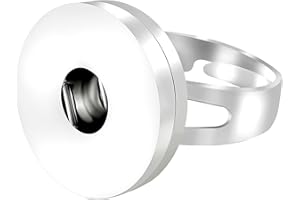 Andante-Stones BAGUE pour boutons pression Chunk (longueur réglable)