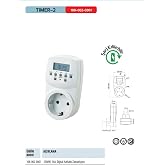 Horoz Elektric Tımer-2 Priz Tipi Dijital Zaman Saati Haftalık Zamanlama &Uuml;cretsiz Kargo