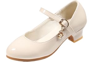 DINNESIS Baby Strickschuhe Mädchen Schuhe mit hohen Absätzen Prinzessin Schuhe Grundschüler Einzelschuhe Kinder Lederschuhe Abendschuhe Ledersandalen Männer