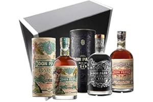 Coffret Rhums Vinaddict Don Papa Prestige - Baroko, Don papa 10 ans et Don Papa 7 ans.