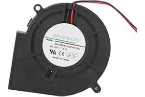 ARAMOX BBQ Fan, DC 12V Portable Electric Air Blower for Barbecue Picnic Camping Fire Charcoal Starter