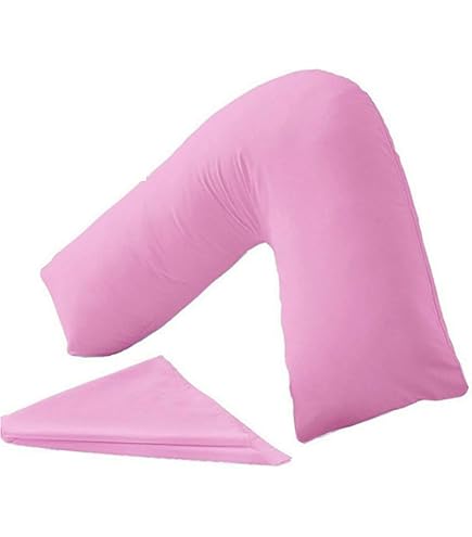 Rohi Orthopaedic V Pillow With Pillowcase (Cream) - Anti Allergy