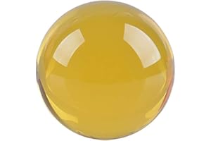 Tubayia 50mm Kristallkugel Glaskugel Fotokugel Fotografie Requisiten Dekoration Geschenk (Gold)