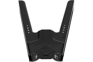 VBESTLIFE Uchwyt ładujący do Kontrolery Grip Przenośny Wydajny Uchwyt w Kształcie Litery V Typu C do Przełącznika Szybkie ładowanie Podczas Gry