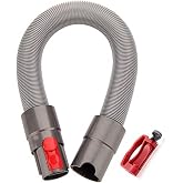Valkyrie Extension Hose & Trigger Lock &ndash; Dyson V7-V15 Compatible (20.5&Prime; &rarr; 63&Prime; Flexible Design)