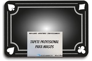 RecontraMago Tapete Profesional para Magia - Especial para Magos - Trucos con Cartas - Excelente Deslizamiento - Gran Agarre Bicycle Adultos Niños (EDICION Limitada)