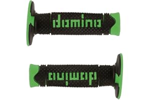 PRORACER Griffe aus Gummi Lenkergriffe für MotoCross Pitbike Enduro Trial MX Freeride (Grün)