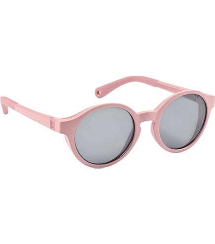 Lunettes De Soleil Bébé BÉABA 9-24 Mois - Protection 100% UV CAT 3, Côtés Fermés, Branches Ajustables 360°, Noir - Confort Et Sécurité Optimaux