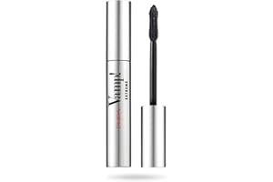 Pupa Mascara Vamp! Extreme (Colore Extra Black) Volume Estremo immediato per un Effetto Scenografico - Adatto a Occhi sensibili e Lenti a contatto (14 ml)