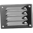 140x105mm / 6x4" inch Stainless Steel Metal Air Vent Grille Cover with Insect Mesh - Ventilation Cover