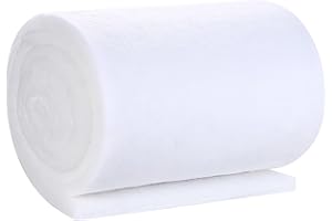 kurkip 1 szt. gąbki filtrującej do akwarium, filtr do akwarium, piankowe gąbki medialne, bawełna biochemiczna do filtracji akwarium, 1 m * 12 cm szerokość do akwarium