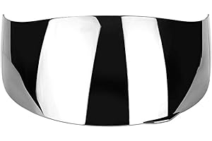 KOULATE Helmet Lens Visor,Anti-Fog Motorcycle Wind Shield Lens Anti-Scratch Motorcycle Helmet Lens Visor Fit For AGV K1 K3 SV K5 K5-S (Silver)