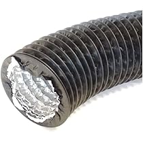 Condotto Aria Flessibile In Alluminio | Ø 80-200 Mm | Per Cappa, Condizionatore, Asciugatrice | Con 2 Morsetti - Foto 9