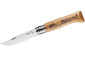 OPINEL N¦8 inox Animalia JabalÝ entrega con 6 berlingots en cada caja-NUEVO