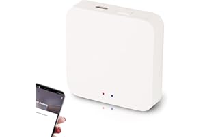 DIOCHE Mini Bramka Bluetooth, Bramka WIFI Inteligentna Bramka Bluetooth Bezprzewodowy Pilot Zdalnego Sterowania Port Micro USB Gateway Hub Pilot Smart WiFi Hub do TUYA do Urządzeń Domowych
