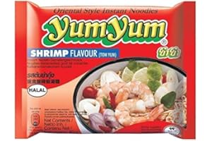 BENEDICTA YUM YUM - Soupe Nouilles Crevettes 60G - Lot De 4 - livraison offerte