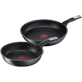 Tefal Titanyum 6X Unlimited 22/28 Cm İnd&uuml;ksiyon Tabanlı 2'li Tava Seti - 2100120022