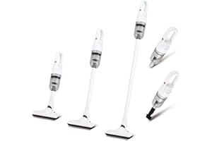 GGTHBRWW Aspirateur Laveur sans Fil, 12000Pa/400W/35Min Puissant Électriques Autonomie Aspirateur Balai, Très Silencieux Aspirateur avec Brosse à Sol Anti-Tangle, pour Sols Durs/Tapis/Poils d'animaux/Voiture