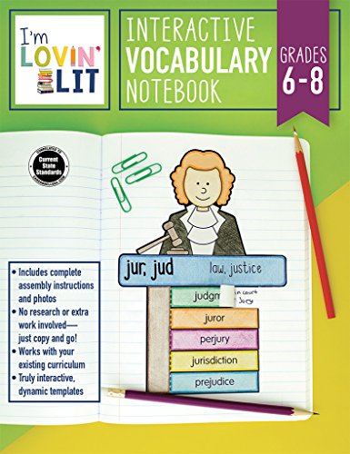 I'm Lovin' Lit Interactive Vocabulary Notebook, Grades 6 - 8: Greek and Latin Roots and Affixes