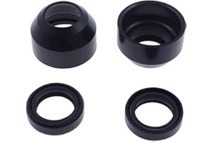 ALL BALLS Gabel Wellendichtringsatz inkl. Staubkappen - 26x37x10,5 für Yamaha DT 50 M 2M4 2M4 1980-1984