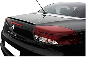 RDX Racedesign RDHL051 Trunk spoiler lip compatible with Renault Megane III CC/Convertible (ABS), black