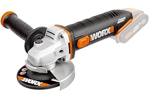 WORX WX800.9 18V (20V Max) Cordless 115mm Angle Grinder - (Tool only - Battery & Charger Sold Separately)