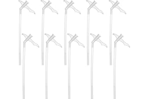 Giantree 10 Stück Montageschaum Aussprührohr, Schaum Sprührohr Ersatzrohre, Ersatzschlauch für DIY-Sprühschaum für Montageschaum Dämmschaum Bauschaum Füllschaum Klebemittel(Stil B)