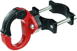 KLOP256 Crochet de trottinette 180 degrés Tating sy Installer Support de suspension en alliage léger d Sacs de courses pratiques avec vis casque Accessoires multifonctions pour xiaomi