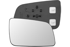 Anlseiod Cristal Retrovisor Derecho per Opel Astra G 1998–2004 Calefactable Cristal espejo Retrovisor lateral Derecho adecuado para asférico