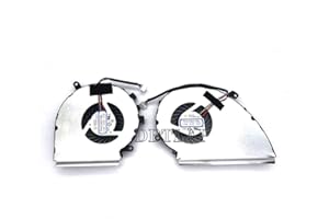 DBTLAP CPU GPU Ventilateur pour MSI GE72VR GP72VR Portable CPU Ventilateur Refroidissement PAAD06015SL N366 N372 4PIN