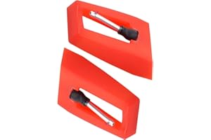 HREDZEO Record Player Needle,2 Pcs Replacement Needle for Turntable Diamond Stylus Replacement Universal Stylus Needles for Vinyl Record Player