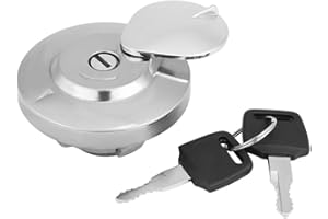 EVGATSAUTO Tappo serbatoio carburante moto, coperchio serbatoio con serratura e 2 chiavi per Shadow Spirit VT750 DC C2 VLX VT600, tappo serbatoio carburante