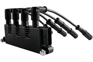 Globalautoparts Bobina di accensione per Doblo (223 119)(223),per Musa (350),500 (312),per Ypsilon (843),per Grande punto (199) 1.2 1.4, 1535713 1671690 55200112 55200486 55208723 55228006