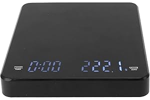 HAOFY Waga do Kawy Ładowanie Przez USB Automatyczne Zerowanie Wysoka dokładność Cyfrowy Wyświetlacz LED Ręcznie Parzona Waga do Kawy z Timerem Wysoka dokładność